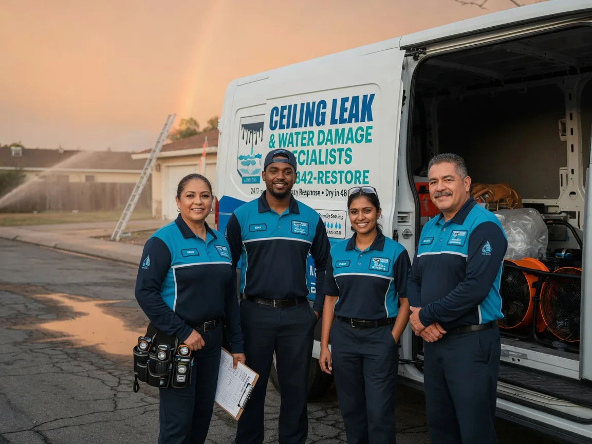 Ceiling Leak Cleanup company in Amador City, CA